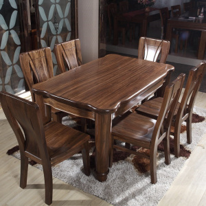航竹坊餐厅家具套装 自然韵味与现代实用的完美融合